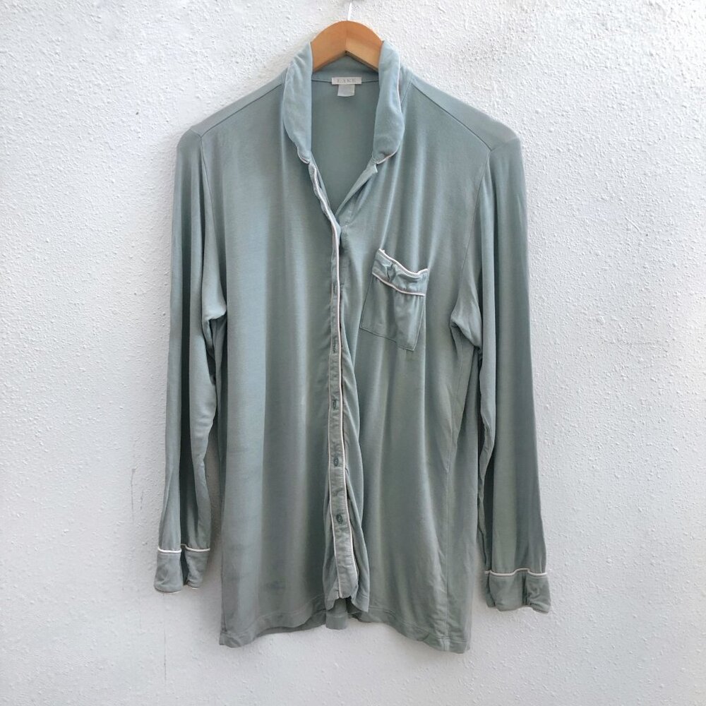 LAKE Button Down Modal Blend Pajama‎ Set Size Small